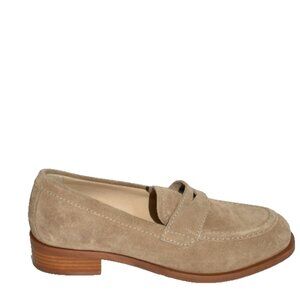 New! LA CANADIENNE Dominic Penny Loafer Size 10 M Tan Brown DD455A